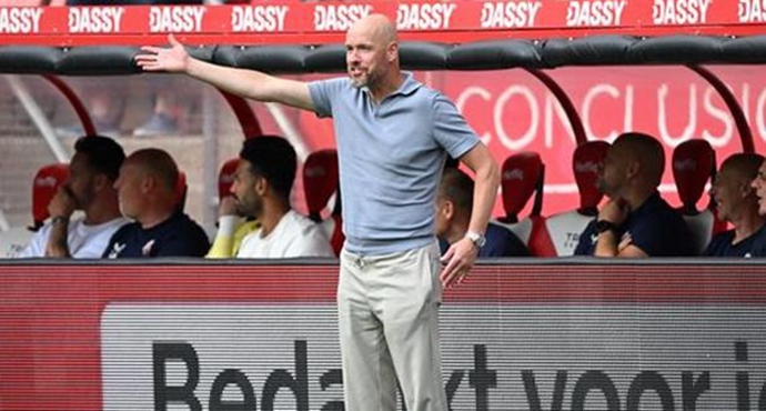 “เอริค เทน ฮาก” คุมอูเทรคท์พ่ายแพ้เกมการกุศล