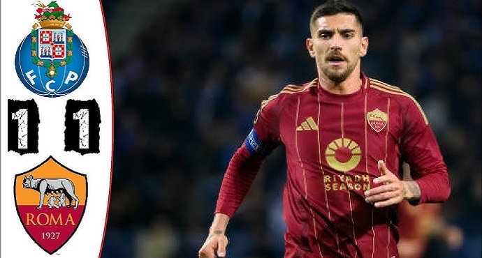 FC Porto 1-1 AS Roma, Roma mất ba điểm
