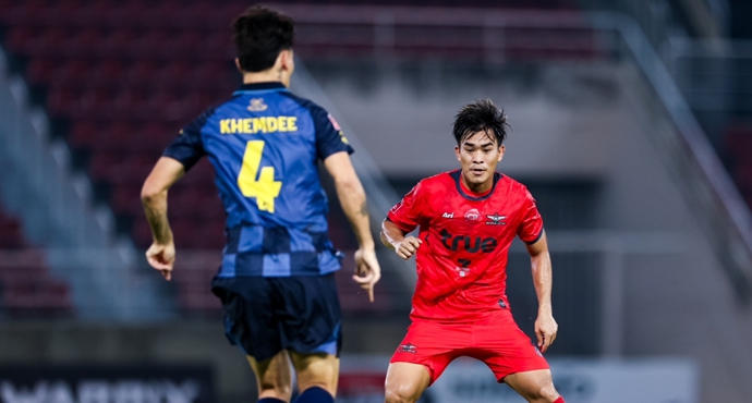 “แบงค็อก” เจาะไม่เข้า เปิดบ้านเจ๊าไร้สกอร์ ราชบุรี เอฟซี แบ่งแต้มศึก “ไทยลีก”