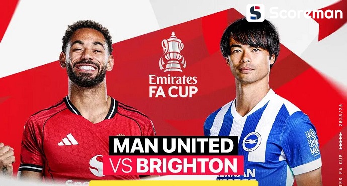1월12일 잉글랜드 FA 컵 - 맨체스터 유나이티드 VS 브라이튼 해외축구 분석 프리뷰