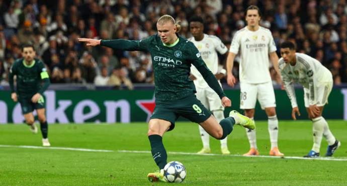 ยูฟ่าแชมเปียนส์ลีก - เรอัล มาดริด 1-2 แมน ซิตี้