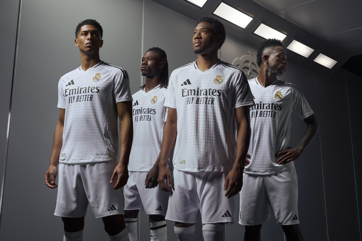 ​Áo thi đấu sân nhà Real Madrid cho mùa giải 2024-25
