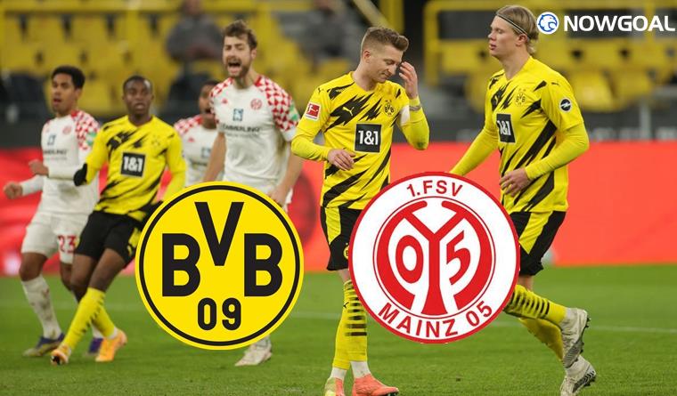 German Bundesliga - Borussia Dortmund VS FSV Mainz 05 Prediction