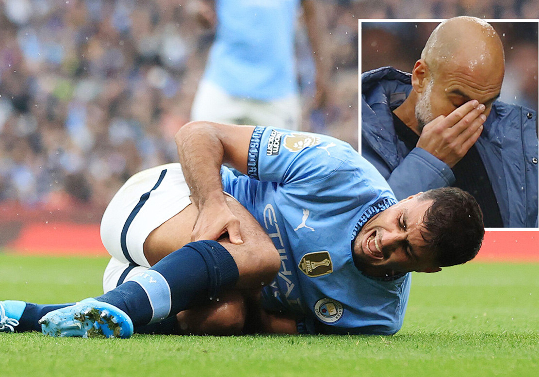 Rodri nhiều khả năng sẽ nghỉ thi đấu hết mùa giải vì chấn thương nghiêm trọng