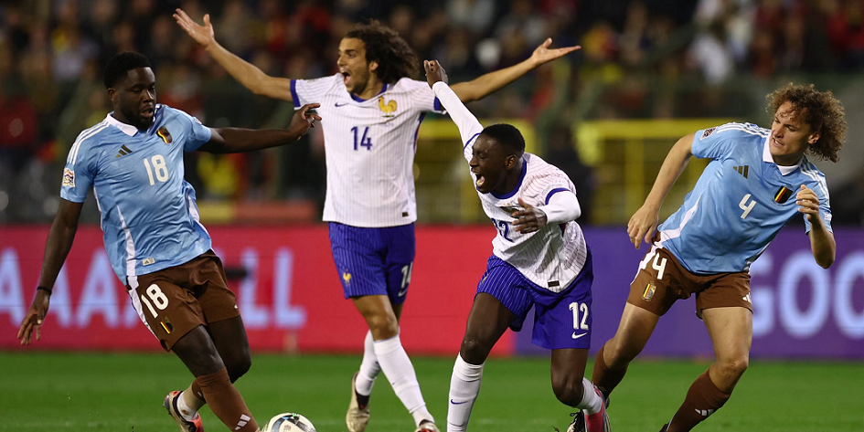 Kết quả UEFA Nations League: Bỉ 1-2 Pháp