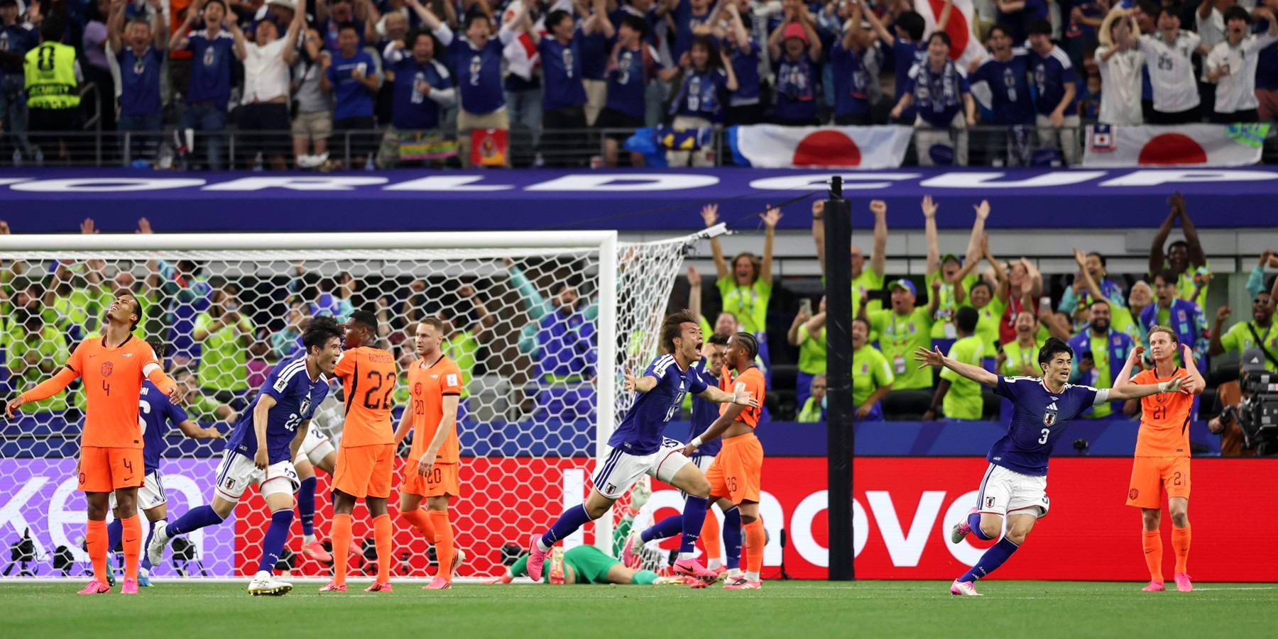Hai lần gỡ hòa! Nhật Bản cầm hòa Hà Lan 2-2, Virgil van Dijk ghi bàn đầu tiên trong sự nghiệp World Cup