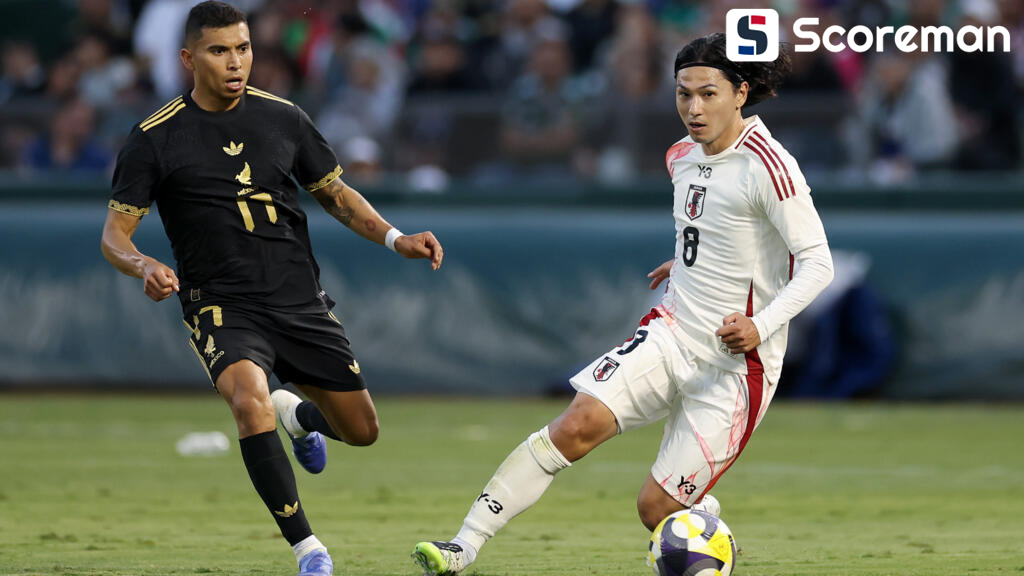 일본, FIFA랭킹 13위 멕시코와 0-0 무승부...오는 10일 미국과 맞대결