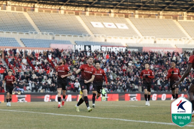 부천, 대전과 1-1 무승부…개막 2경기 3골로 K리그1 득점 선두