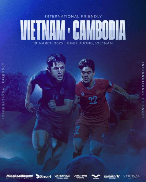 ĐT Việt Nam mời Campuchia đá giao hữu tháng 3