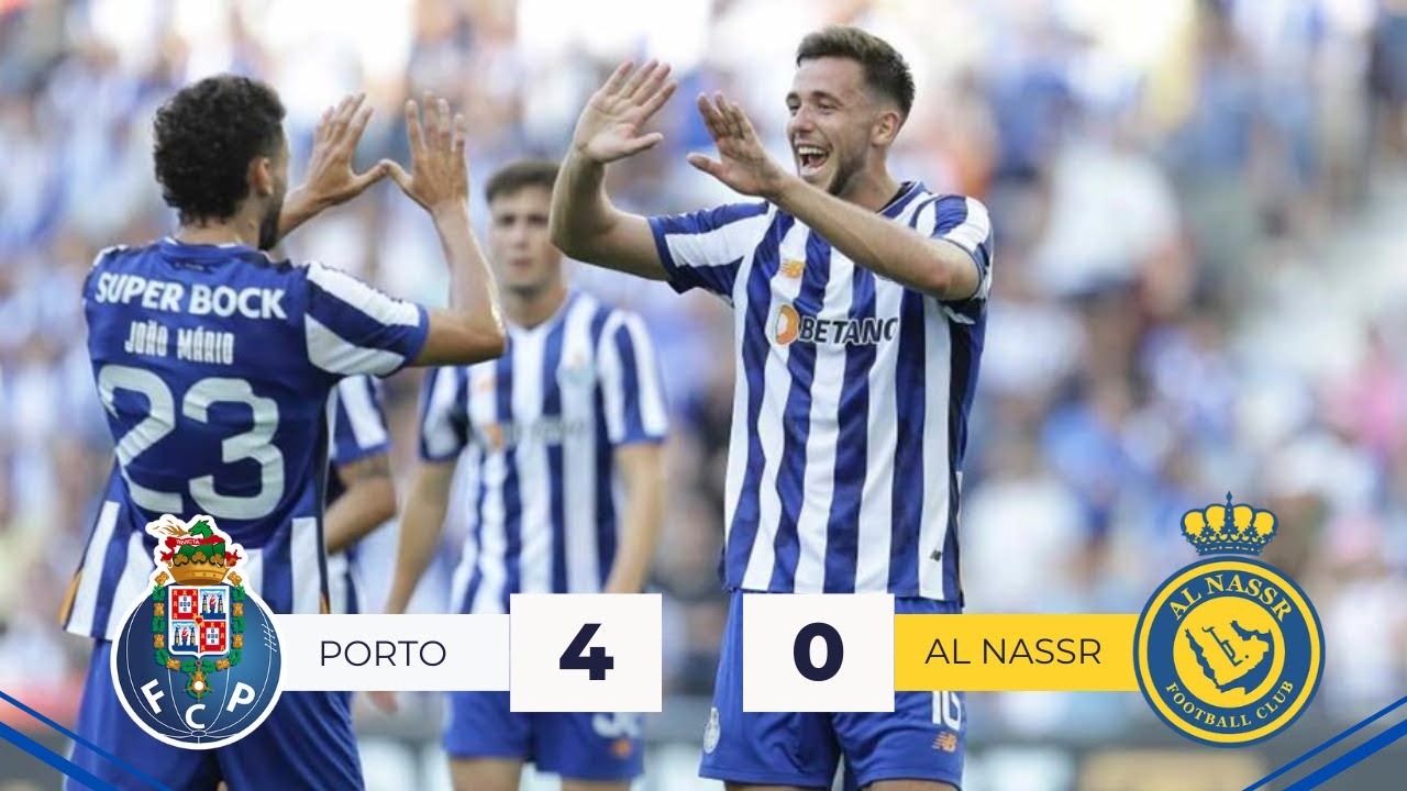 Al Nassr vừa có trận đấu giao hữu đáng thất vọng khi để thua Porto 0-4 trên đất Bồ Đào Nha.