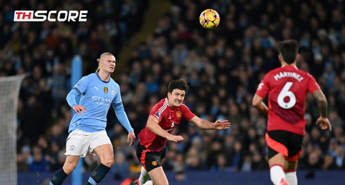 สุดระทึก! แมนยูพลิกแซงชนะแมนซิตี้ 2-1 อามาดทำจุดโทษและซัดประตูชัย