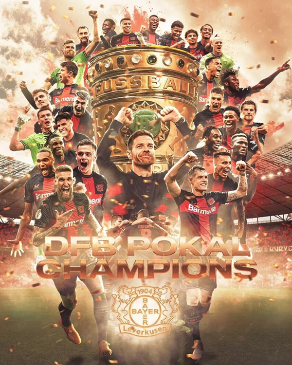 เลเวอร์คูเซน เฉือนชนะ ไกเซอร์สเลาเทิร์น 1-0 คว้าแชมป์เยอรมันคัพ ครองดับเบิ้ลแชมป์ในประเทศ!