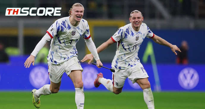 ฟุตบอลโลก รอบคัดเลือก โซนยุโรป - อิตาลี 1-4 นอร์เวย์