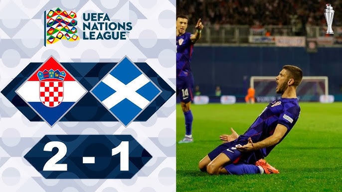 Kết quả UEFA Nations League: Croatia 2-1 Scotland