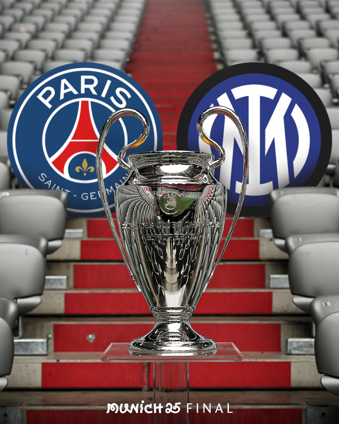 Giờ quyết chiến đã đến! Trận chung kết Champions League Inter vs PSG, ai sẽ bước lên đỉnh cao châu Âu?