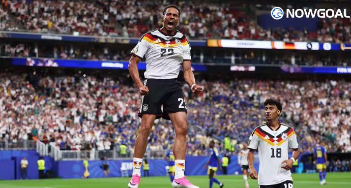 Germany Lead Curacao 3-1 at Half-Time as Nmecha and Havertz Shine