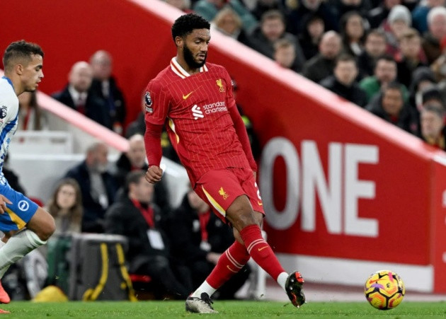 Joe Gomez Khiến CĐV Liverpool Ngỡ Ngàng Trong Trận Thắng Brighton