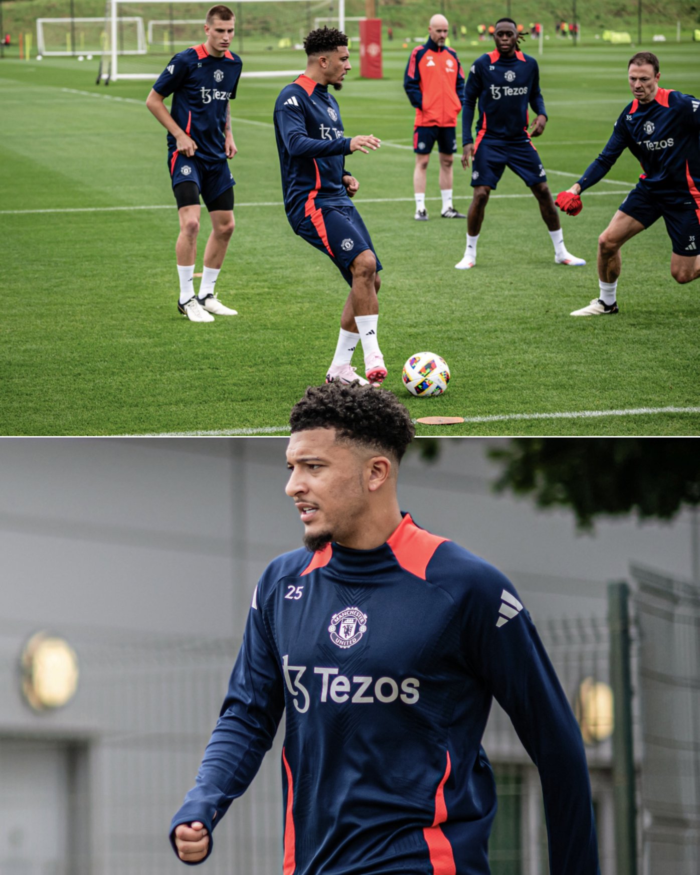 Erik ten Hag Moves Forward with Jadon Sancho