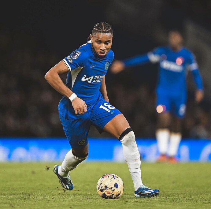 Nkunku kit is now already dressed! 🎈🎈