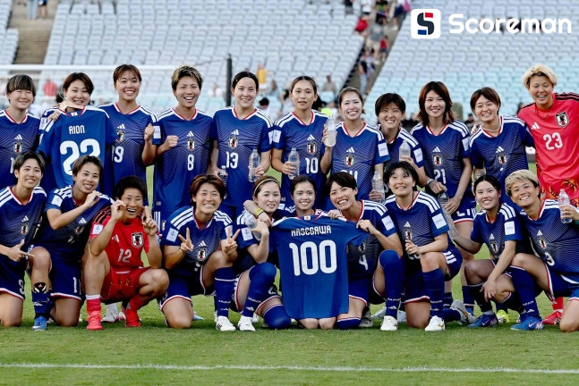 여자 아시안컵 4강전 한일전 성사...일본, 필리핀 7-0 완파