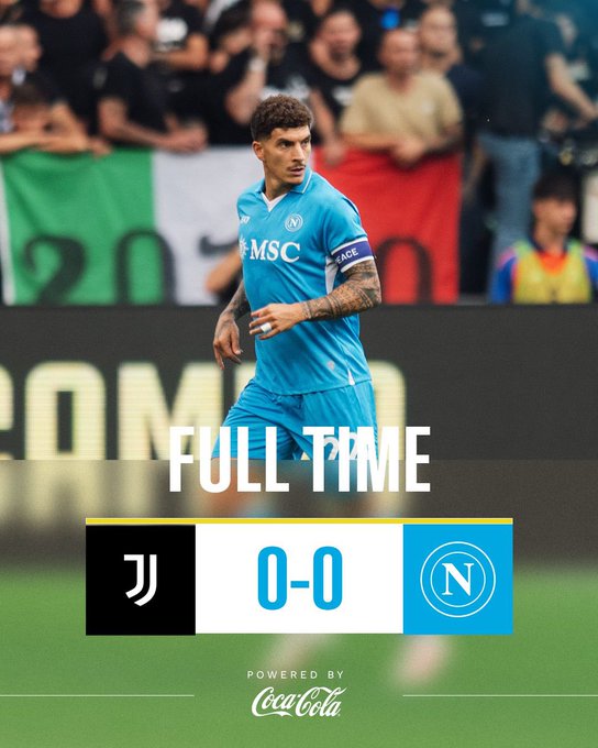 Conte ghi dấu ấn, Napoli chia điểm Juventus