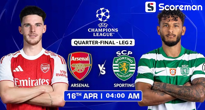 4월16일 챔피언스리그 - 아스널 VS 스포르팅 해외축구 분석 프리뷰