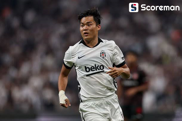 오현규, 88분 활약 '평점7.2'…베식타스 유로파리그 3차예선 1승 선점