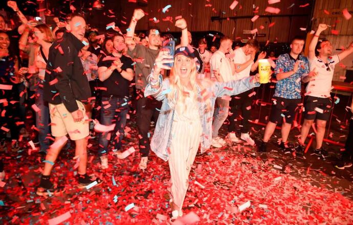 In pictures: Fanzone erupts in excitement for England's victorious Euro 2024 opener against Serbia