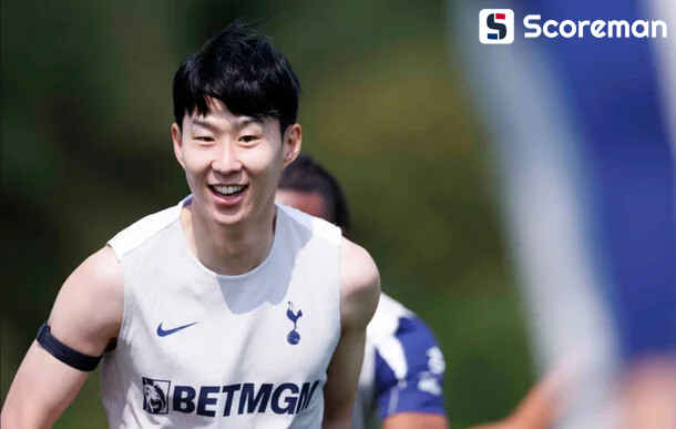 토트넘, 프리시즌 등번호 공개...손흥민 7번, 양민혁 18번