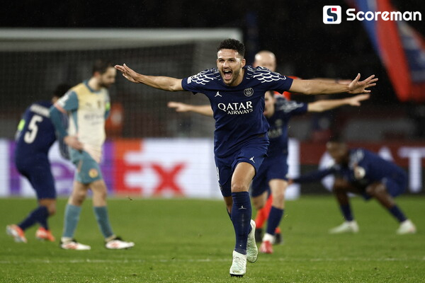 PSG, 맨시티에 '0-2→4-2' 대역전승...챔스 16강 희망 UP