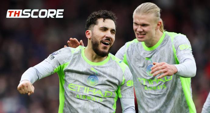 พรีเมียร์ลีก - น็อตติ้งแฮม ฟอเรสต์ 1-2 แมนซิตี้