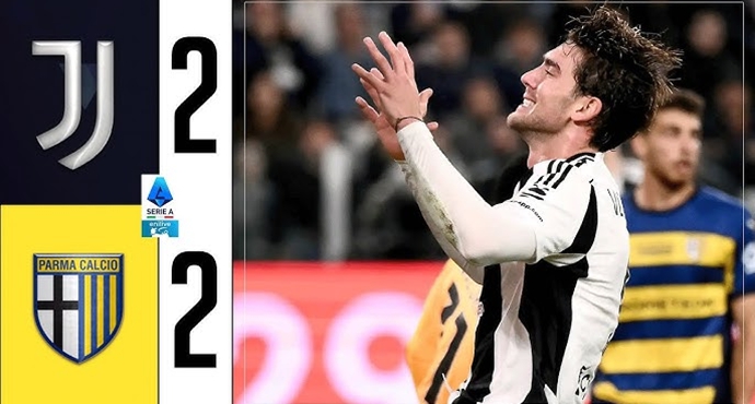 เซเรียอา - ยูเวนตุส 2-2 ปาร์ม่า เสมอเป็นนัดที่ 2 ติดต่อกัน