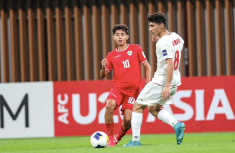 U20 Indonesia thua đậm ở trận ra quân giải châu Á
