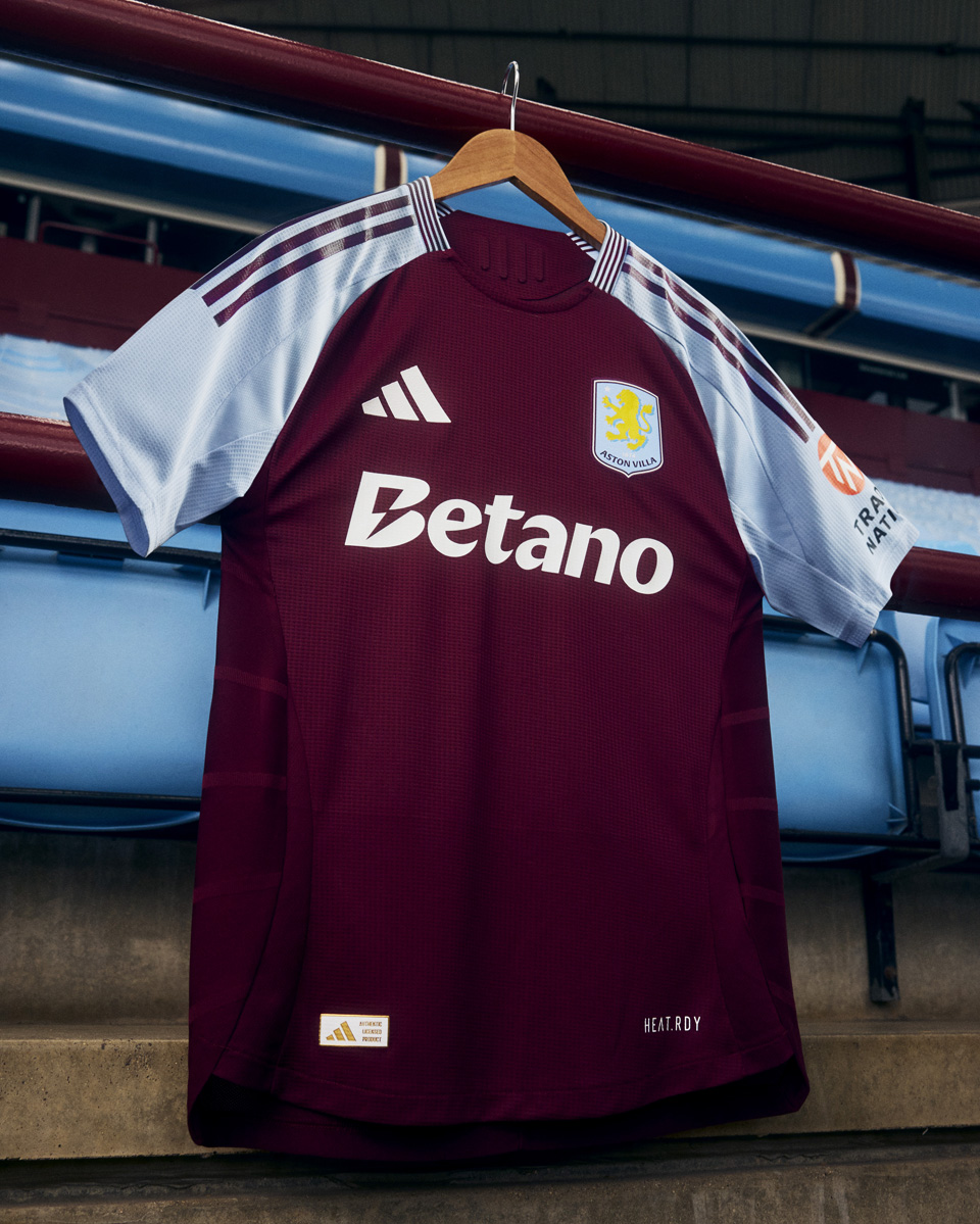 ​Áo đáu sân nhà Aston Villa cho mùa giải 2024-25