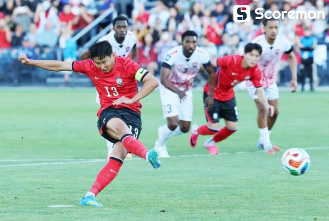'손흥민·조규성 멀티골'... 홍명보호, 트리니다드토바고에 5-0 대승