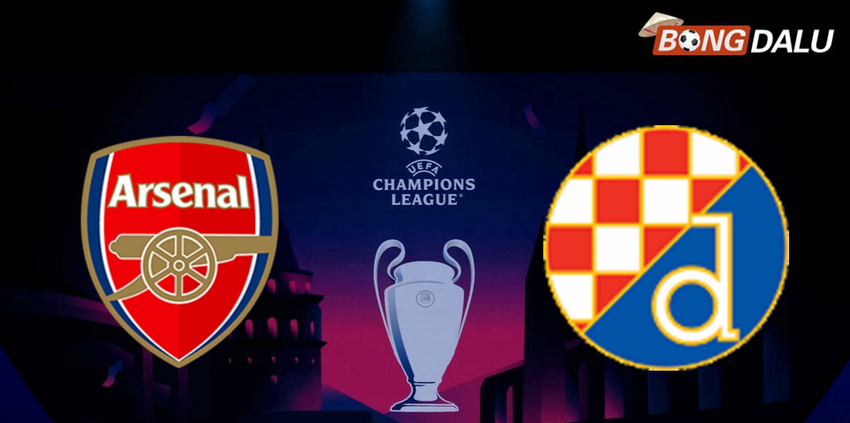 Nhận định Arsenal VS Dinamo Zagreb 03:00 23/01/2025 UEFA Champions League