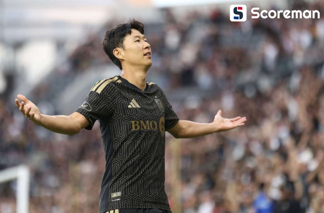 '손흥민 3G 연속골 폭발' LAFC, 캔자스시티에 4-0 대승