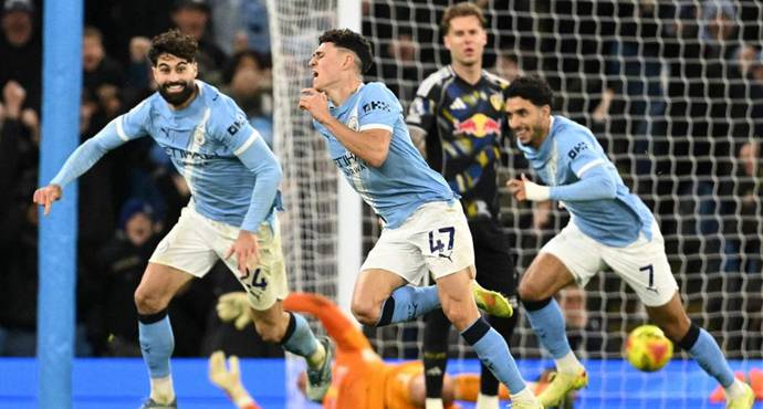 พรีเมียร์ลีก - แมนซิตี้ 3-2 ลีดส์ ยูไนเต็ด