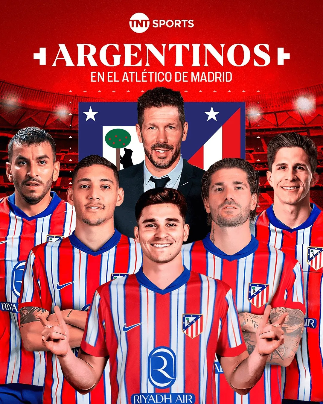 Với việc ký hợp đồng với Alvarez, Atletico hiện có 5 cầu thủ người Argentina trong đội hình