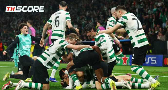 ยูฟ่าแชมเปียนส์ลีก - สปอร์ติ้ง ลิสบอน 3-0 โบโด กลิมท์