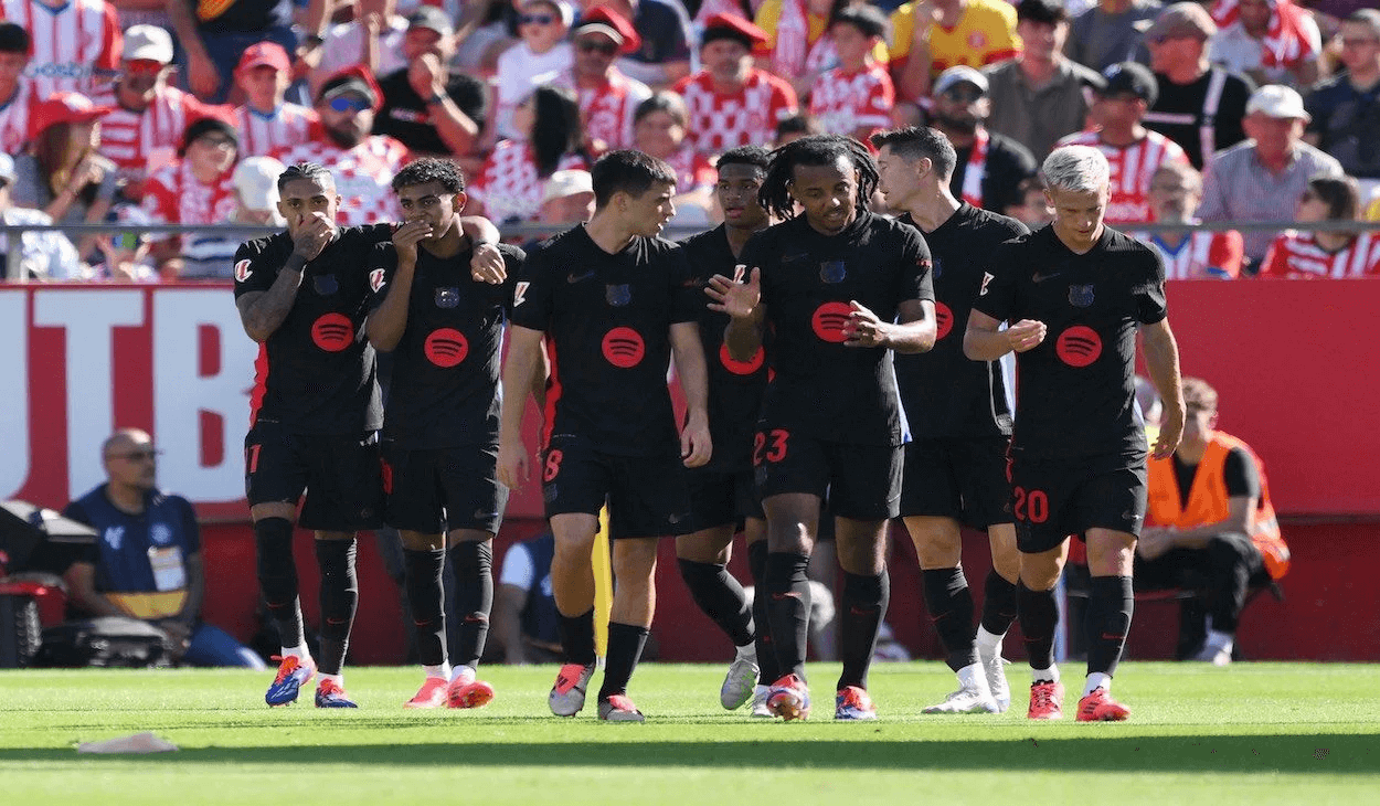 Kết quả VĐQG Tây Ban Nha: Girona 1-4 Barcelona