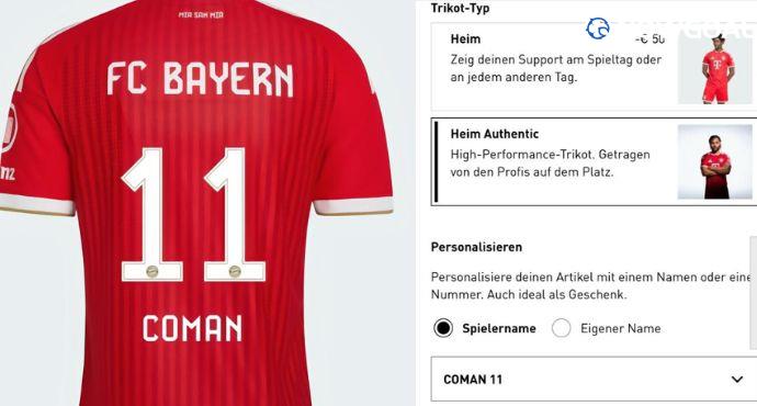 Bayern Munich Kit Launch Blunder: Kingsley Coman Still Listed Despite Exit