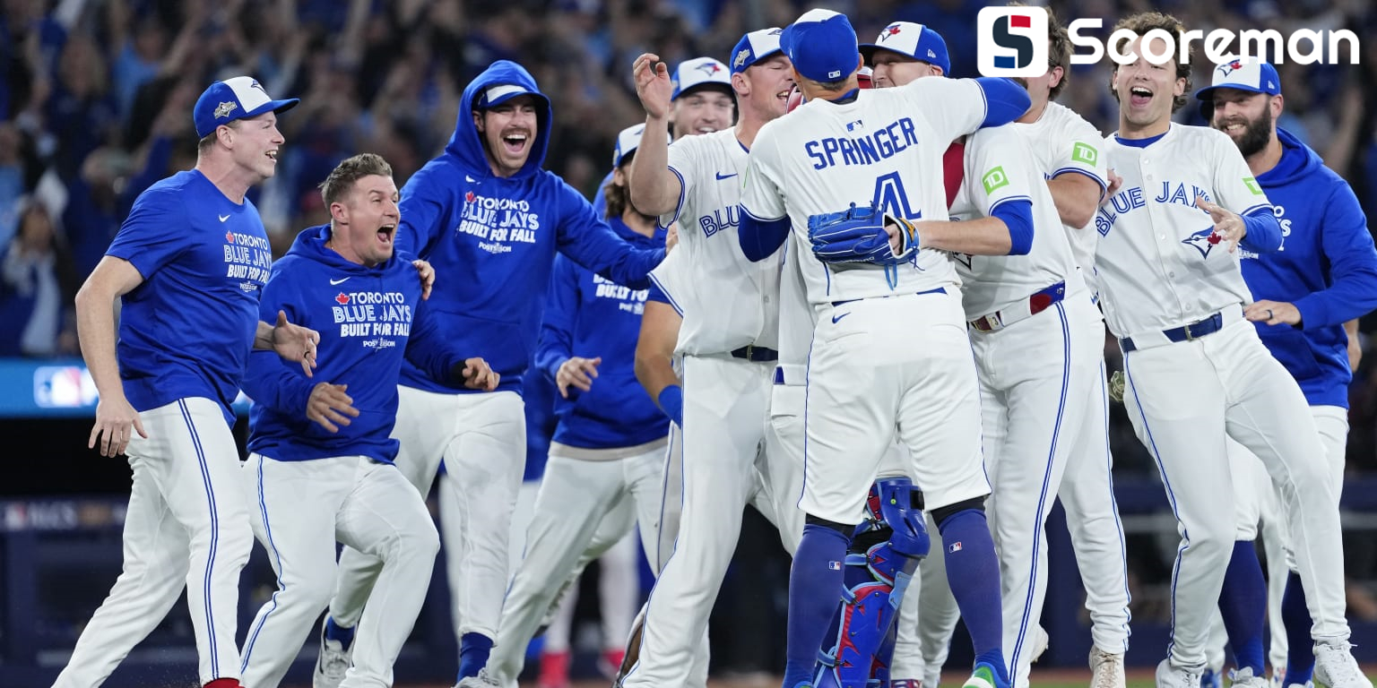 '32년 만에 WS 진출' 토론토, 시애틀에 4-3 짜릿한 역전승...다저스와 마지막 승부