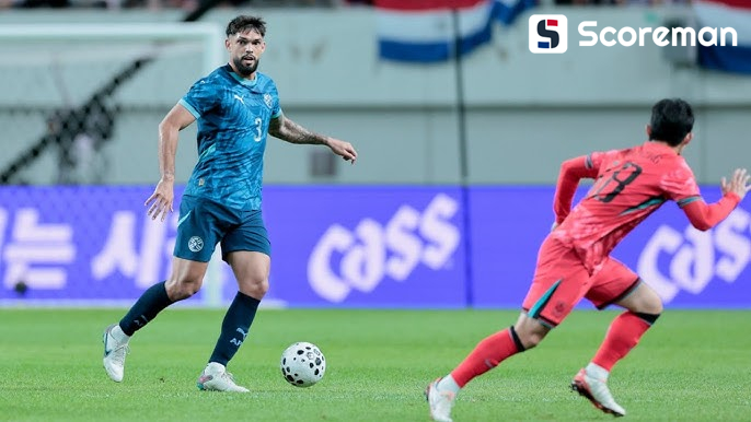 '로테이션+3백 조합+무실점' 홍명보호, 브라질전 '0-5 참패' 극복... 파라과이에 2-0 완승