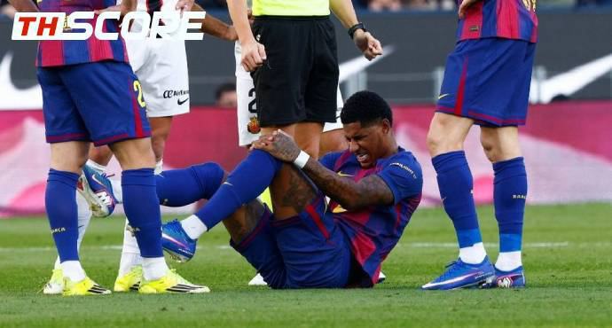 บาร์ซาเจอข่าวร้าย! ราฟินญา-แรชฟอร์ดชวดดวลตราหมีโกปา