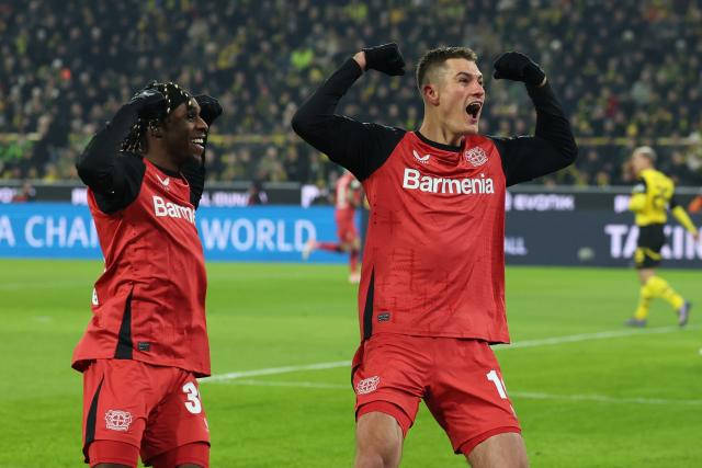 Dortmund 2-3 Leverkusen | Schick lập cú đúp, Leverkusen giành chuỗi 6 trận thắng liên tiếp
