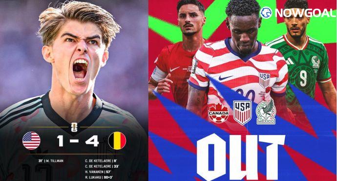 Belgium Cruise Past USA 4-1 to Reach World Cup Quarter-Finals