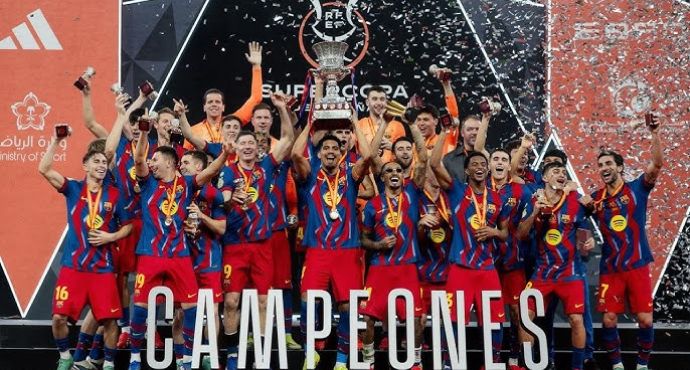 Barcelona Claim 16th Spanish Super Cup Title with Dramatic 3-2 Victory over Real Madrid