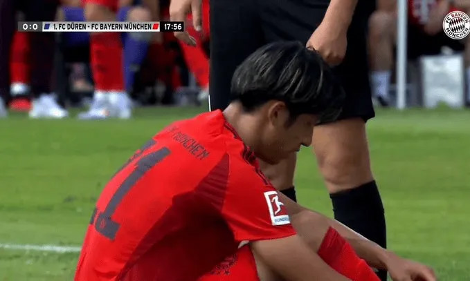 Bayern xác nhận tuyển thủ Nhật Bản Ito Hiroki dính chấn thương nặng và xương bị gãy
