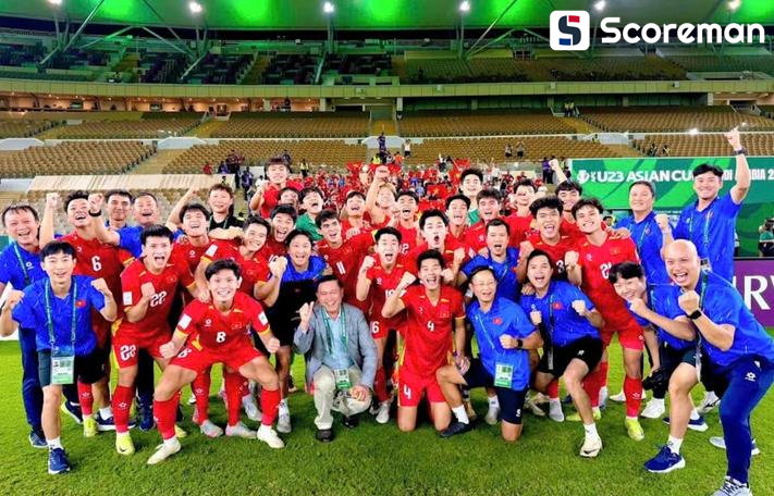 계속되는 김상식 매직…베트남, UAE 꺾고 U23 아시안컵 4강행